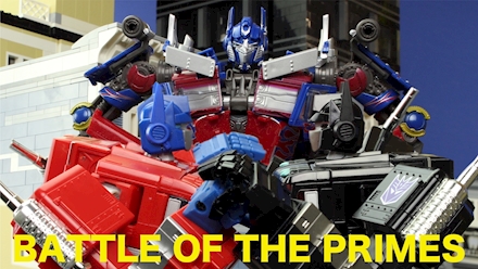 Battle of the Primes - Transformers Stop Motion